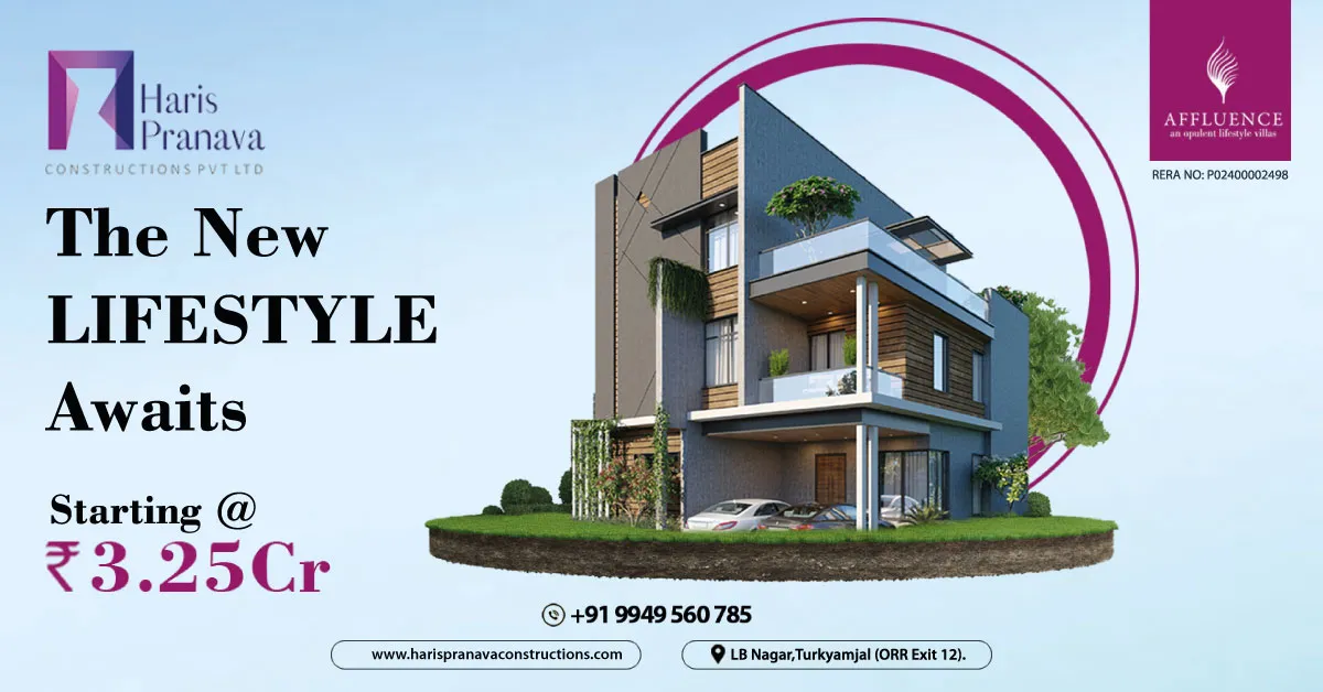7 Advantages of living in Gated community villas in Hyderabad